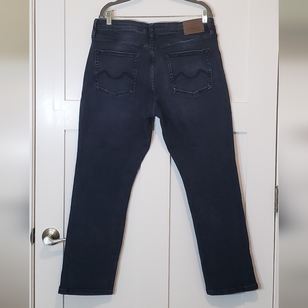 Urban Star Estilo Denim Blue Jeans Hi Rise Stretch Darkwash Size 36 X 30 - Picture 7 of 14